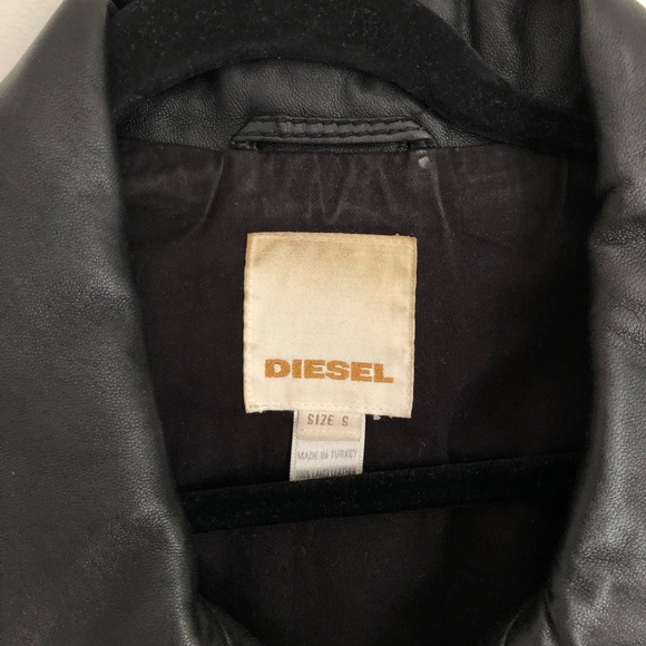 Diesel leather jacket size small - Picture 4 of 7